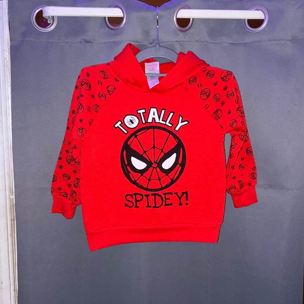 Marvel Red Spider-Man Sweatshirt Hoodie